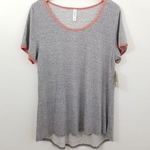 LuLaRoe Classic Short Sleeve Top Size L